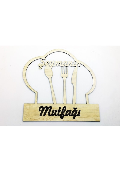 Ahşap Dekoratif Mutfak Dekoru