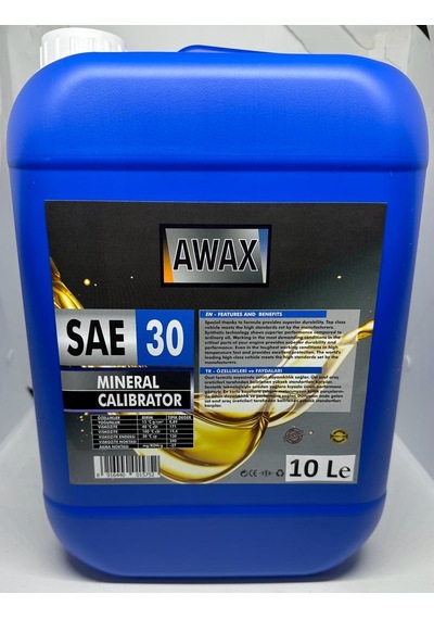 Awax SAE 30 Testere Ve Zincir Yağı 10 L