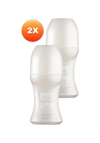 Avon Pur Blanca Kadın Roll-On 50 ML x 2