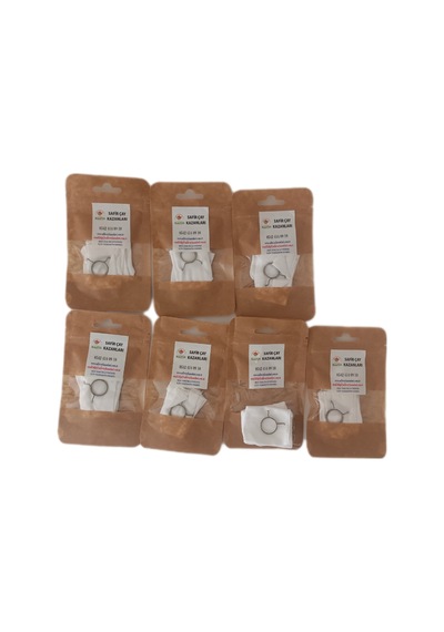 Musluk Bezi Çay Ocağı Kazanı İçin Safir Musluk Bezi 7 Paket 35 Ad