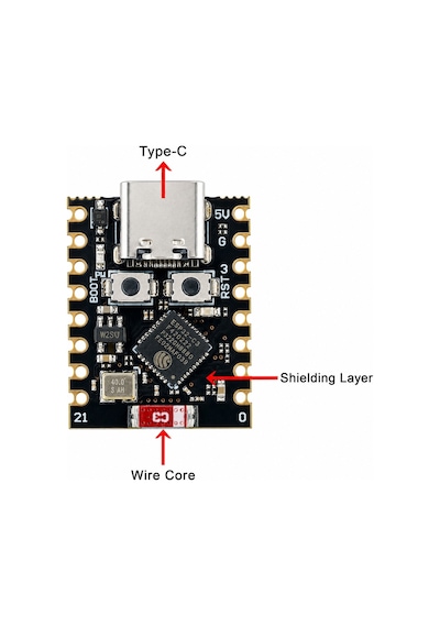 Esp32-c3 Süper Mini Wifi Ve Bluetooth Geliştirme Kartı