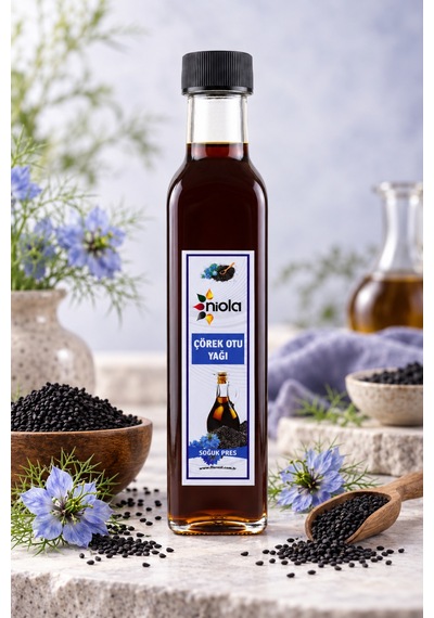 Soğuk Sıkım Çörek Otu Yağı 250 Ml - Çörekotu Tohumu Yağı - 925252752