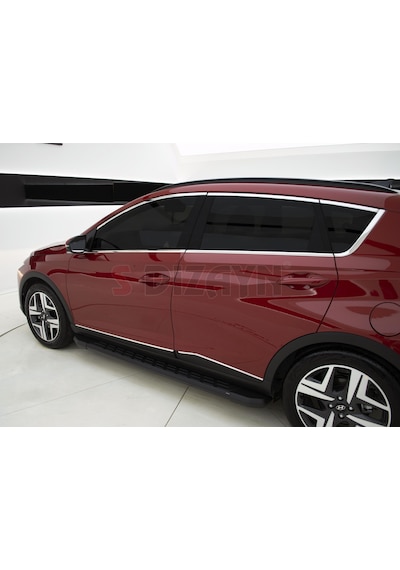 S-Dizayn  Hyundai Bayon Krom Cam Çerçevesi 14 Prç. 2021 Üzeri
