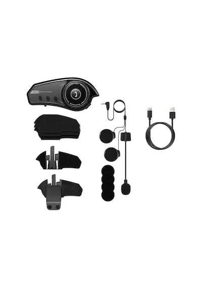Bt35 Motosiklet Bluetooth Kulaklık Kask Interkom Kurye İçin Uygun