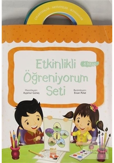 Nesil Çocuk Yayınları Etkinlikli Öğreniyorum Seti 6 Kitap