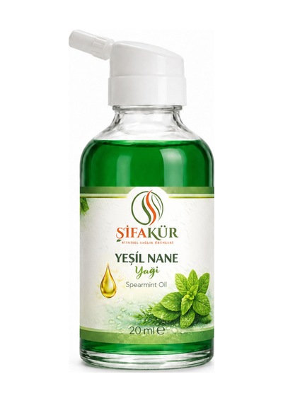 Yeşil Nane Yağı 20 ml Nane Bakım Yağı Bitkisel