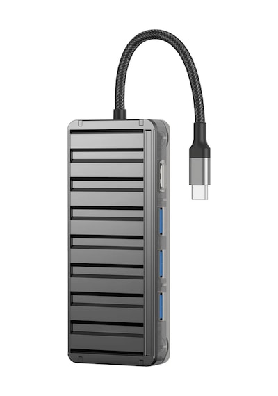 6 İn 1 3x Usb 1x Sd 1x Tf 1x Hdmı Çıkışlı Usb C Hub Çoklayıcı Görüntü Ve Veri Aktarıcı