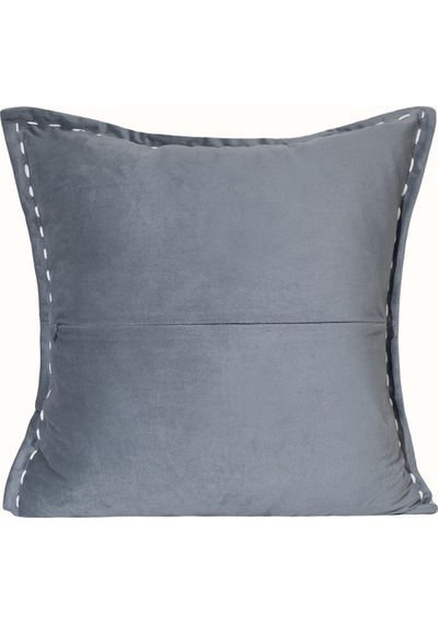 Koza Home İbiza Lacivert Kadife Yastık 43x43 5020