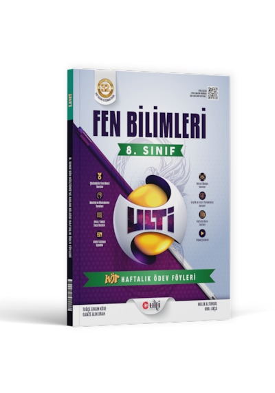 2025 Ulti Yayınları 8.sınıf Lgs Fen Bilimleri Haftalık Ödev Föyleri
