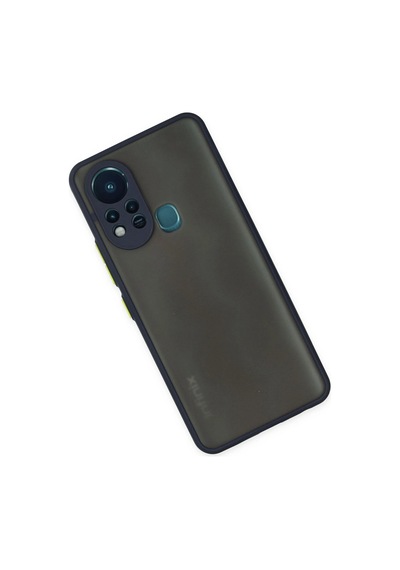 Cosmotex Newface İnfinix Hot 11s Kılıf Montreal Silikon Kapak - Lacivert