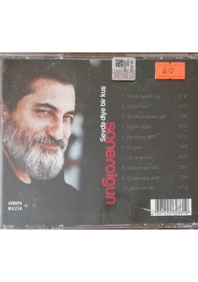 Plak Değildir Cd Dir Cd Soner Olgun Sevda Diye Bir Kuş Cd