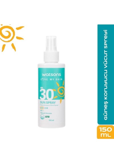 Watsons Vücut Güneş Koruyucu Sprey Spf30 150 Ml