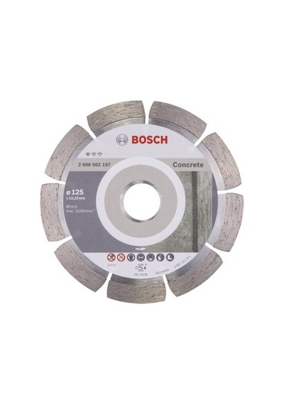 125 Mm Beton İçin Elmas Kesme Diski İle Yüksek Verim
