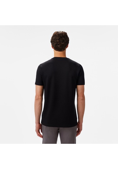 Nautica Erkek Siyah Classic Fit T-shirt 026 V55270t Siyah
