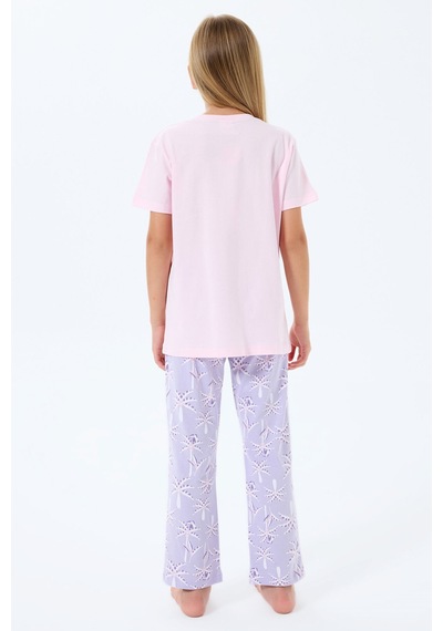 Rolypoly Kız Çocuk Pembe Pijama Takım 5274-49714 Pembe