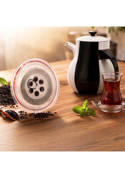 Sök Tak Çay Süzgeci Paslanmaz Çelik Yıldız Tasarımlı Sökülebilir Çay Süzgeci Diğer