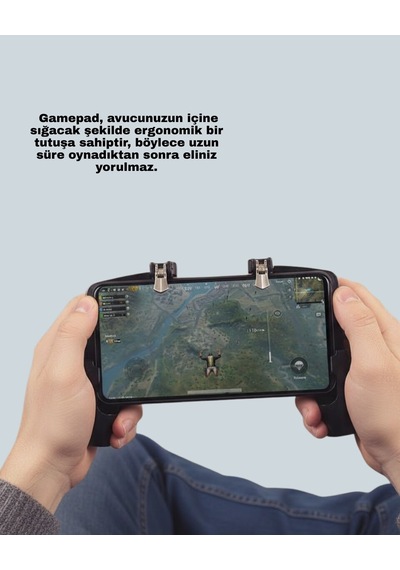 Tetikli Mobil Gamepad Ergonomik Kavramalı Oyun Aparatı 80395431