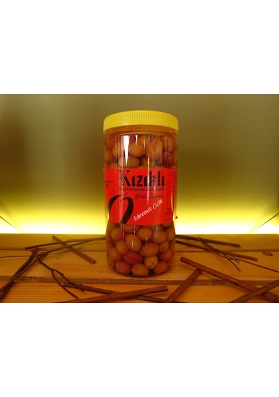 Kızıklı Edremit Yeşil Çizik Zeytin 1 KG