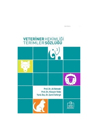 Veteriner Hekimliği Terimler Sözlüğü (Büyük Boy)