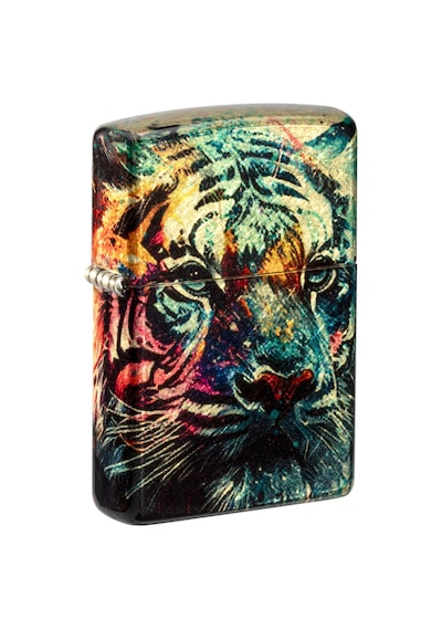 Zippo 48458 Colorful Tiger Design Çakmak
