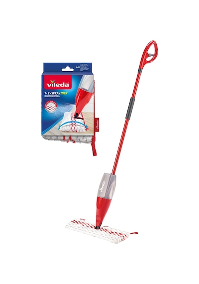 Vileda 1-2 Spray Max Sprey Mob + Yedek Başlık Mop