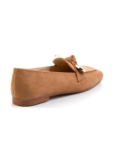 Bambi Taba Kadın Loafer Ayakkabı K01641022472 Taba