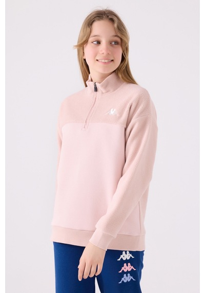 Kappa Kız Çocuk Pembe Sweatshirt 5274-45427 Pembe