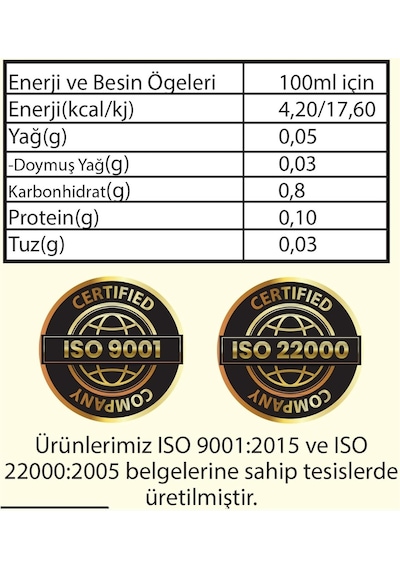Elma Sirkesi 500 Ml X 2 Adet Doğal Fermantasyon İçilebilir Katkısız Cam Şişe
