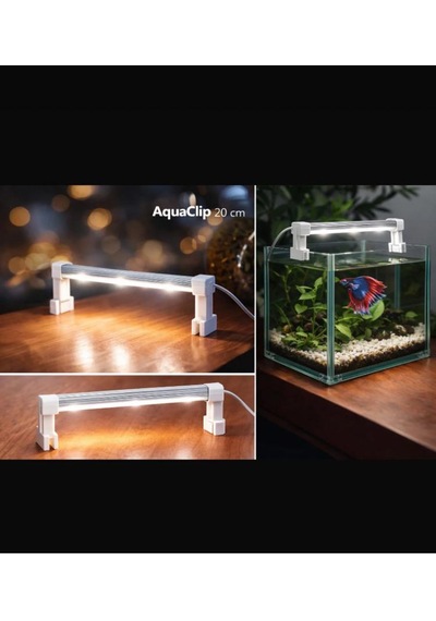 Aquaclip 20 Cm Mini Beta Akvaryumu Aydınlatma