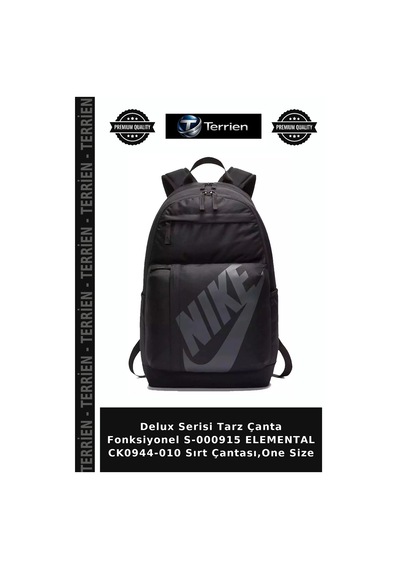 Terrien Delux Serisi Tarz Çanta Fonksiyonel S-000915 Elemental Ck0944-010 Sırt Çantası,one Size Çok Renkli