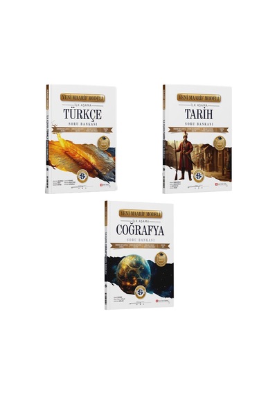 Bilgi Sarmal Üniversiteye Hazırlık Türkçe-tarih-coğrafya İlk Aşama Maarif Soru Bankası Set 3 Kitap