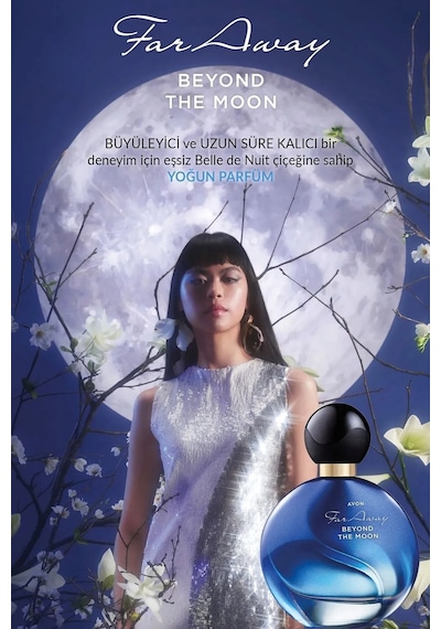 Avon Far Away Beyond The Moon Kadın Parfüm Edp 50 Ml. Eski Şişe Fresh