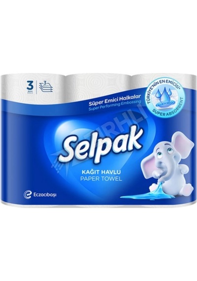 5 Adet Selpak Kağıt Havlu 3'lü