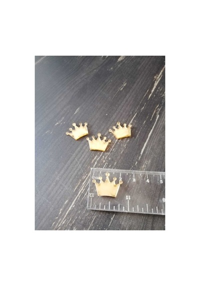 Taç Model Gold Pleksi 2 Cm 20 Adet