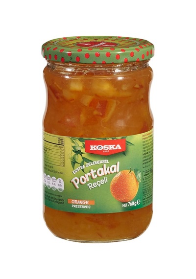Koska Ekstra Geleneksel Portakal Reçeli 760 G %45 Meyveli Tarı