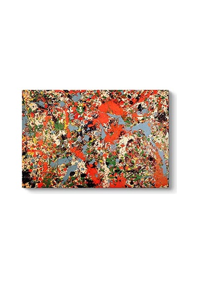 Jackson Pollock - Convergence Tablosu 140 X 100 -