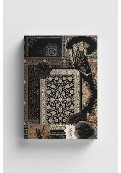 Etnik Kolaj Serisi 6 Şeb-i Yelda Bullet Journal A5 Noktalı Defter Çok Renkli