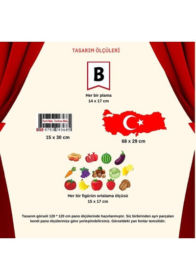 Tutum Ve Yerli Malı Haftası Okul Pano Süsü Bir Başkadır Benim Memleketim