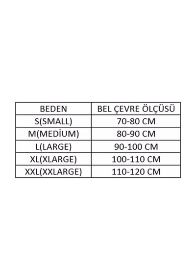 Multiflexpro Giyilen Model Yün Korse Bel Kuşağı Elastik Beyaz