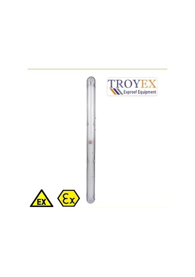 Exproof Etanj Led Aydınlatma Armatür 1X36W Troyex Beyaz