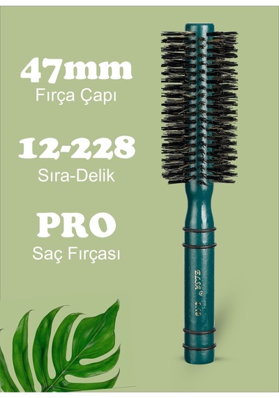 Elsa Professional 0.18 Yeşil Saç Fırçası