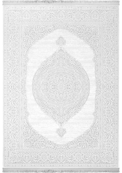 Woolen Halı Pera Akrilik Halı 4507 Krem Renkli