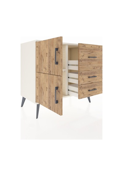 Hyperion Şifonyer Tek Raflı 3 Çekmeceli 2 Kapaklı 88x44x80 Aytaşı-çam Çam Hyperion Şifonyer Tek Raflı 3 Çekmeceli 2 Kapaklı 88x44x80 Aytaşı-çam Çam