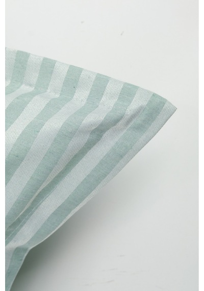 Saten Yastık Kılıfı Kapaklı 2 Adet 50x70 Cm Mint Yeşili