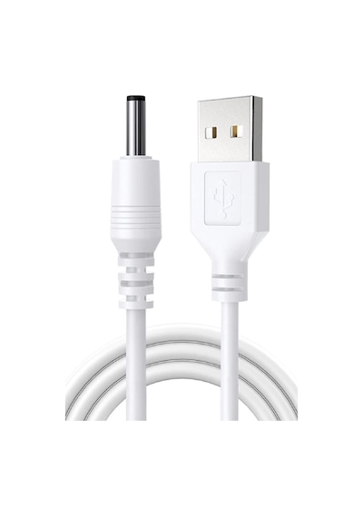 Usb Dc 3.5x1.35mm Masa Lambası Yedek Şarj Kablosu 80cm Uzunluk Be