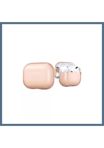 Buradabulabilirsin Movenchy Apple Uyumlu AirPods Pro 2 2.nesil Shell Kılıf - Gold Bbz
