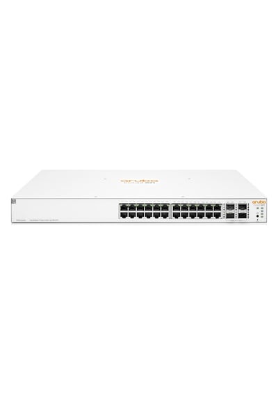 Hp Aruba Instant On, Jl683b, 1930-24g, 24port, Gigabit, Poe 195w, 4 Port Gigabit Sfp, Yönetilebilir, Rack Mount Switch