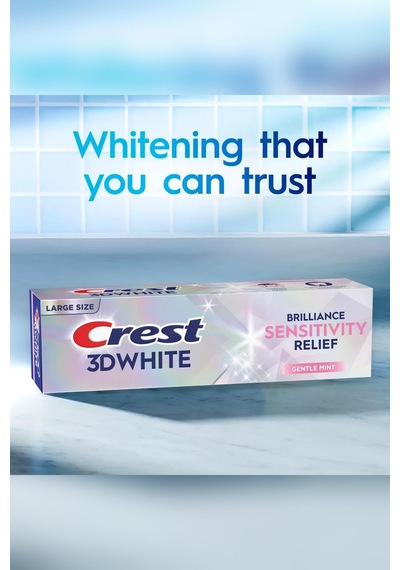 Crest 3d White Brilliance Sensitivity Hassasiyet Karşıtı Beyazlatıcı Diş Macunu 110gr