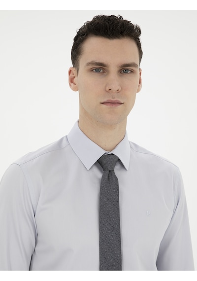 Pierre Cardin Erkek Gri Gömlek Basic 50286102-vr024 Gri