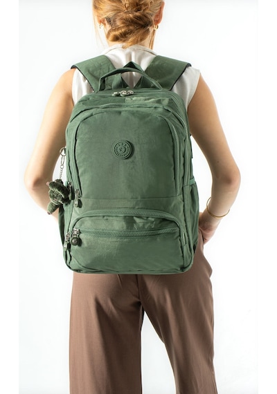 Ultra Hafif Çok Cepli Orta Boy Sırt Çantası Yeşil Model: 571-3m